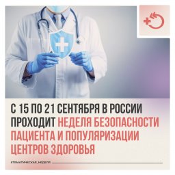 Неделя безопасности пациента
