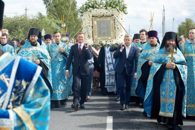 В Курской области готовятся  к проведению крестного хода  с Курской Коренной иконой Божией Матери